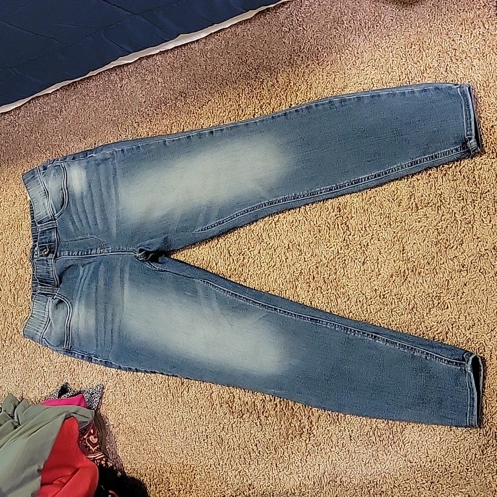 Maurices super high rise skinny jeans